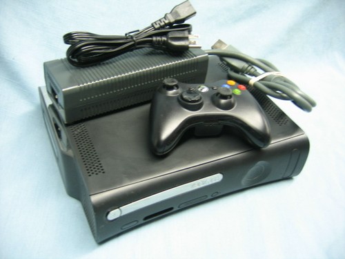 Black xbox 360 - 360, 120gb